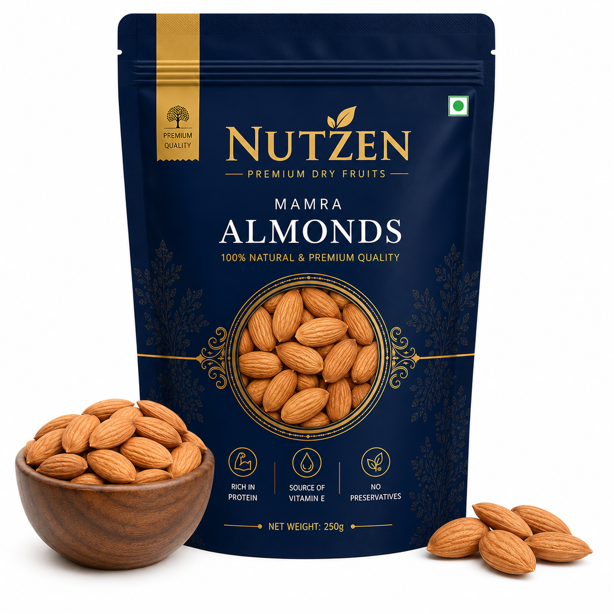 Jaggery Coated Nuts 1kg - Nutzen Premium Nuts & Dry Fruits